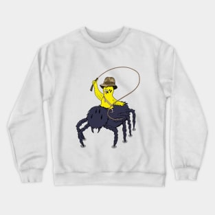 Indiana Bong and the Spider of Doom! Crewneck Sweatshirt